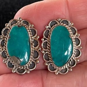 Turquoise & Sterling Earrings